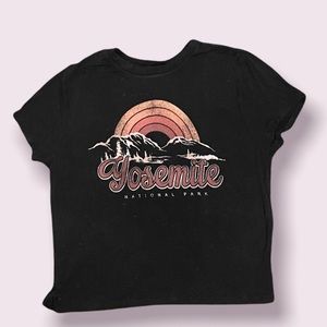 Yosemite Crop T-shirt Women’s
